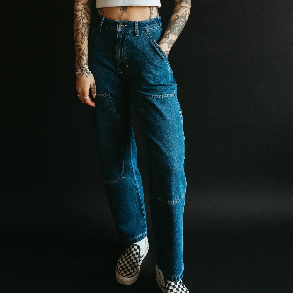 304 Albion Carpenter Pant washed denim - Picture 3 of 9